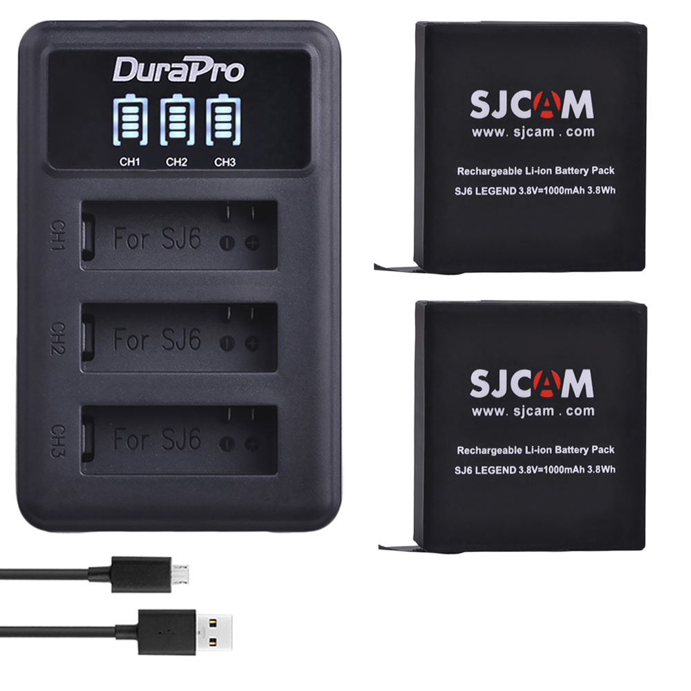 Shure Mic Mv7 - DuraPro 2PC 1000mAh 기존 SJCAM SJ6