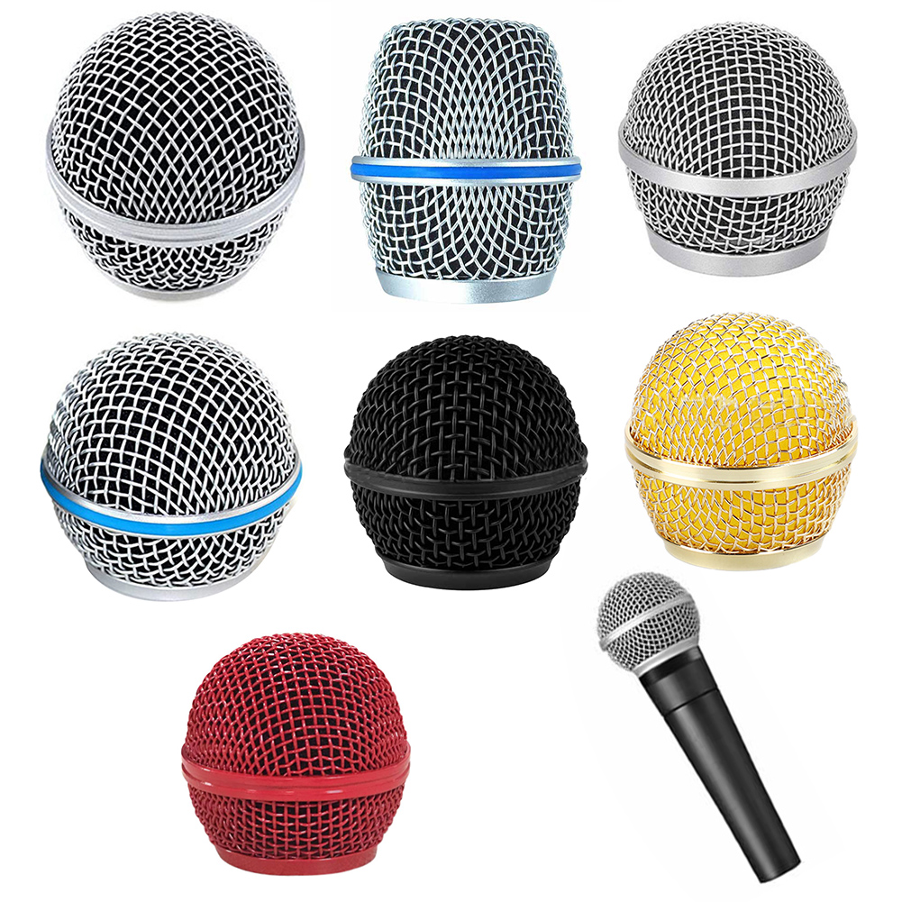 Shure Mic Sm58 - 1개 마이크 교체용 헤드 스틸 마이크