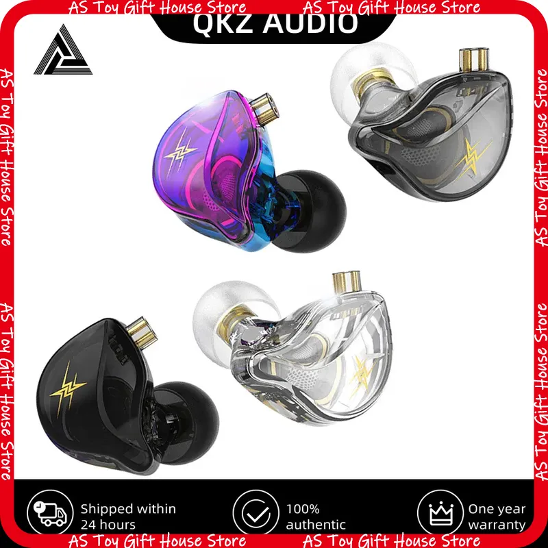 Wired Earphone Mic - QKZ ZXT 인이어 유선 이어폰 고해상도