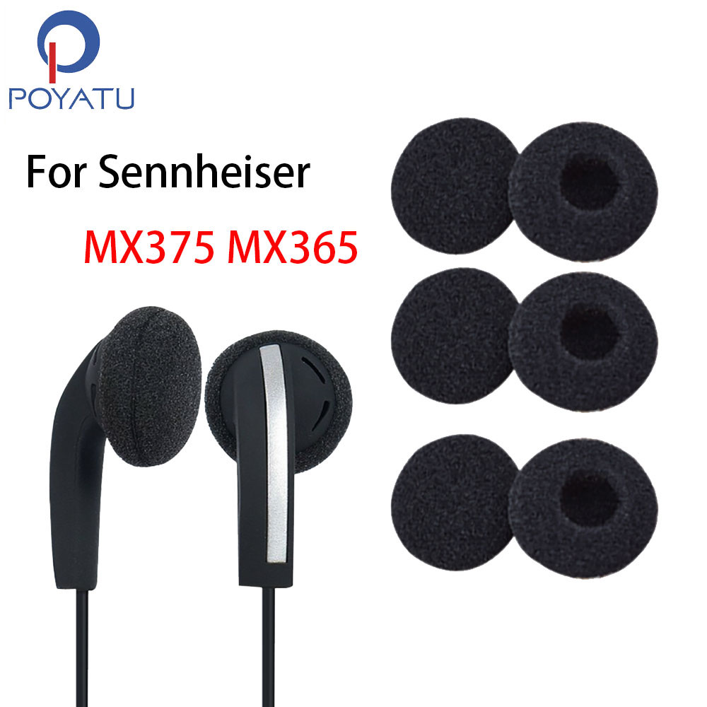 Earphone Foam Tip - POYATU-교체용 이어 버드, 젠하이저 MX37 MX400II