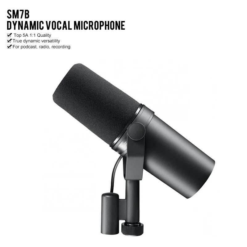 슈어 SM7B 마이크 Sm7b 다이나믹 마이크 팟캐스트 - Shure Mic Sm7B 리뷰 및 가격