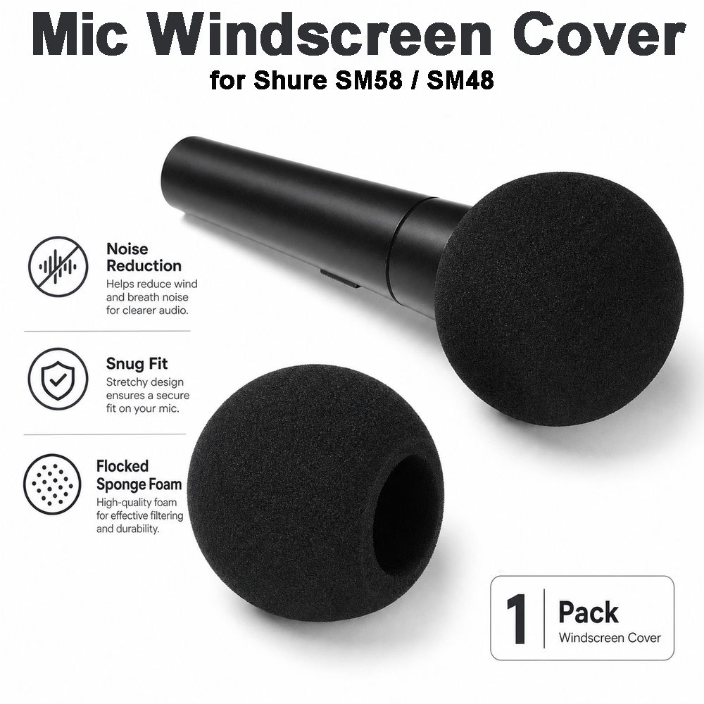 Shure SM58 / SM48용 교체형 마이크 윈드스 - Shure Mic Sm58 리뷰 및 가격