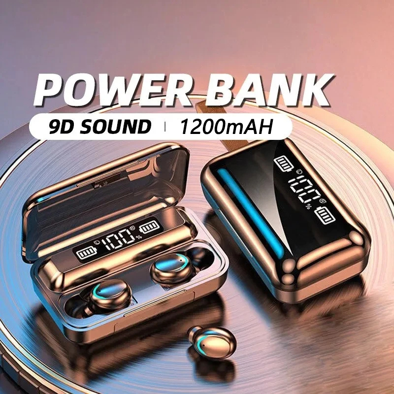 F9 무선 헤드폰 TWS 블루투스 5.0 헤드셋 노이즈 - Wireless Earbuds Tws 리뷰 및 가격