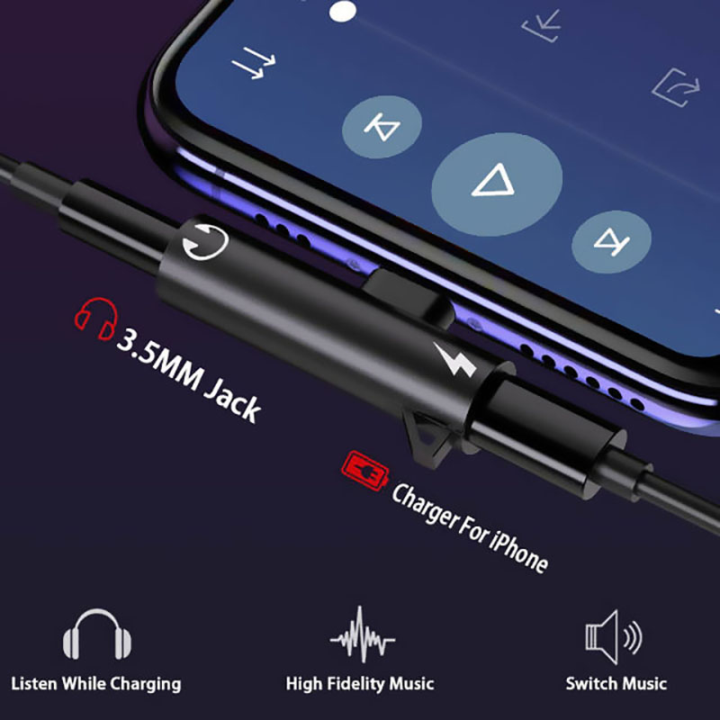 아이폰 XR XS X 7 8 11 11Pro iOS용  - Earphone Splitter Jack 리뷰 및 가격