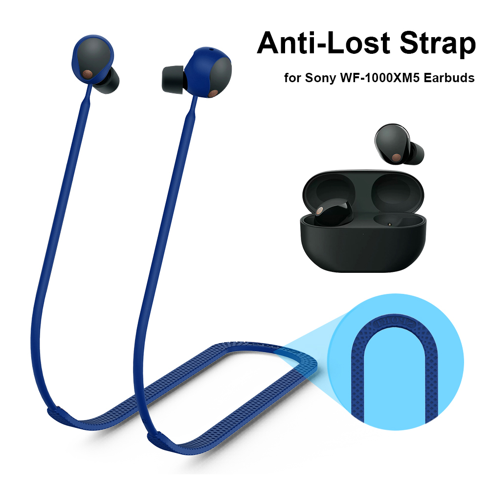 스포츠 소프트 넥 로프 낙하 방지 헤드폰 넥 로프 사용 - Sony Headphone Wf-1000Xm5 리뷰 및 가격
