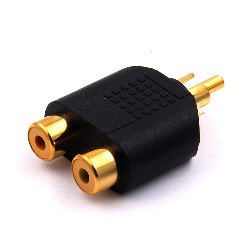 3.5mm 스테레오 남성형 커넥터에서 2 RCA 여성형 - Earphone Splitter Jack 리뷰 및 가격