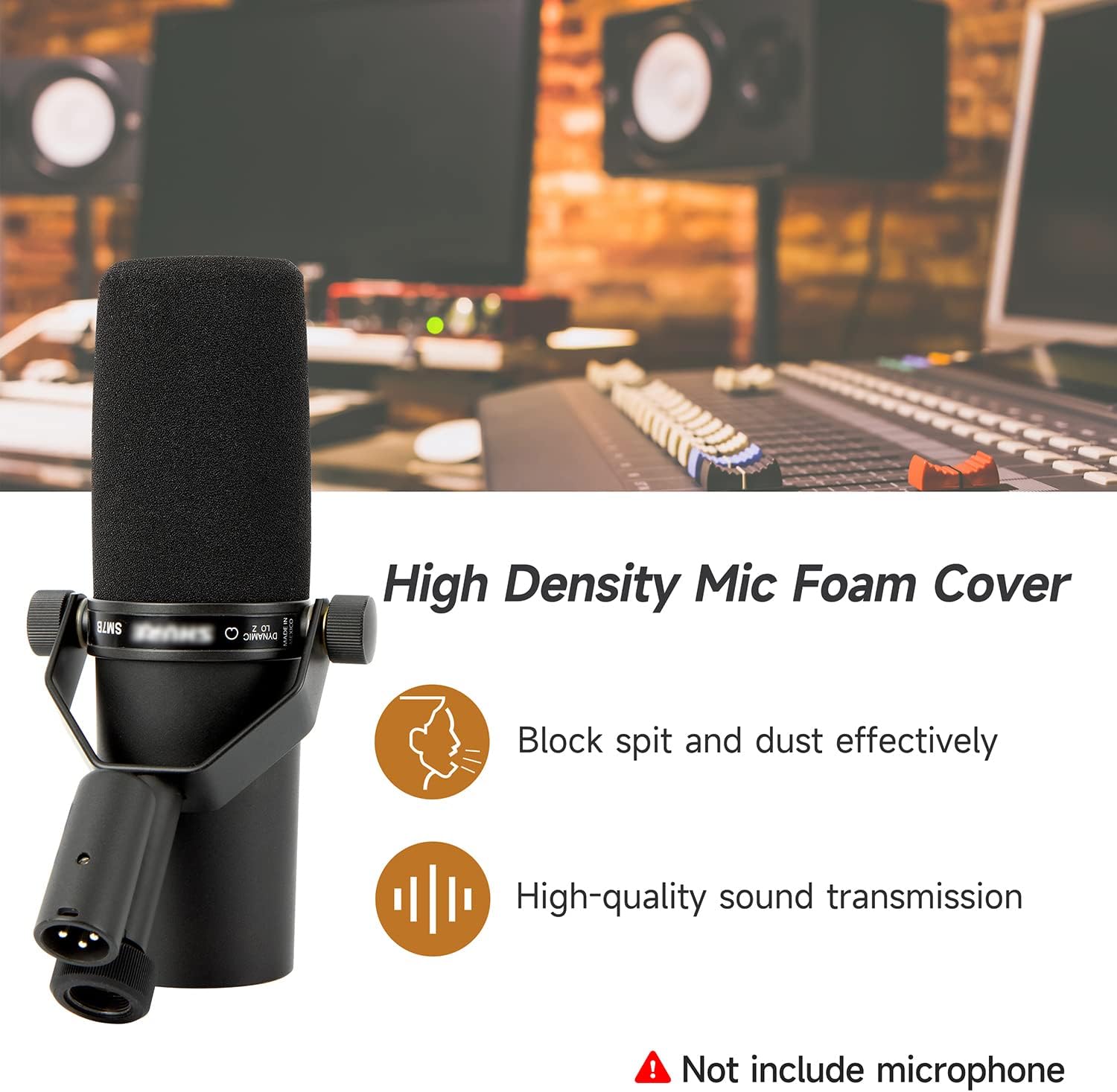 슈어 SM7B 마이크용 윈드스크린 1개/2개 팝 필터  - Shure Mic Sm7B 리뷰 및 가격