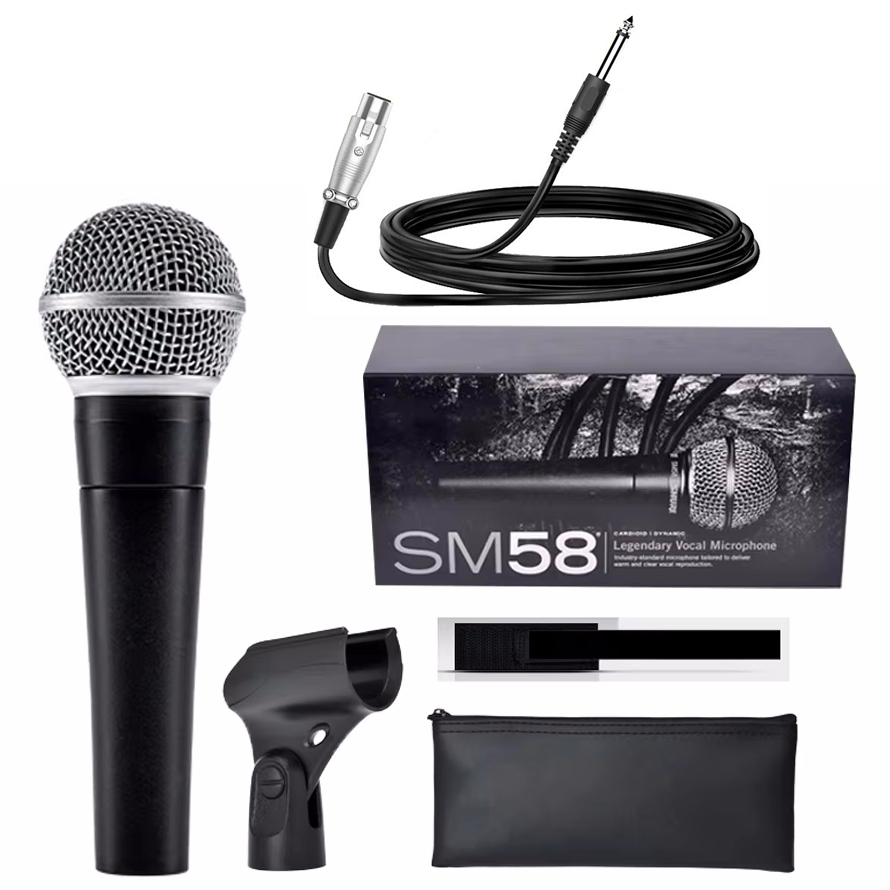 가라오케 다이나믹 마이크 PC용 전문 유선 마이크 라이 - Shure Mic Sm58 리뷰 및 가격
