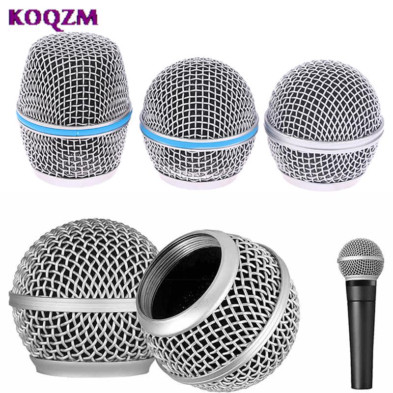 1PC 마이크 교체 헤드 스틸 SM58 메쉬 핸드 헬드 - Shure Mic Mv7 리뷰 및 가격
