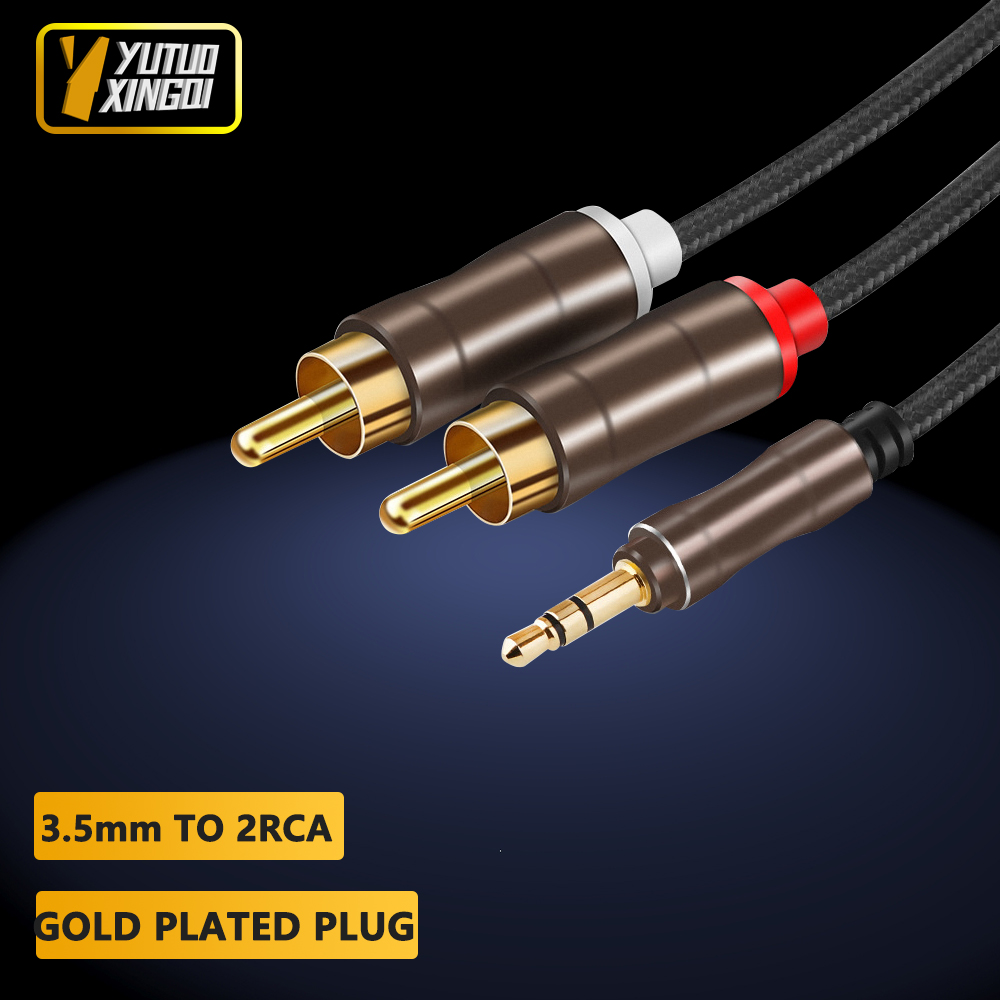3.5mm ~ 2RCA 이중 로터스 오디오 케이블 전화 - Cable Extension 3.5 리뷰 및 가격